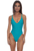 Luli Fama Luli Chic V-neck One Piece Bodysuit